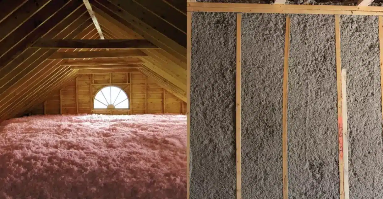 What’s the Difference Between Cellulose and Fiberglass Blown-In Insulation