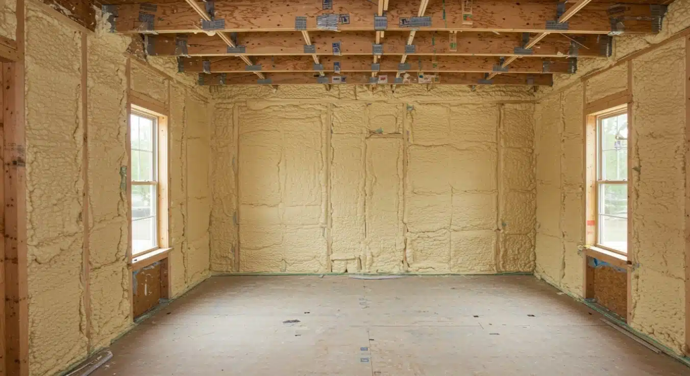 An Atmore, AL home enjoying consistent indoor comfort and lower energy bills thanks to improved HVAC efficiency from Prestige Insulation Solutions LLC's spray foam.