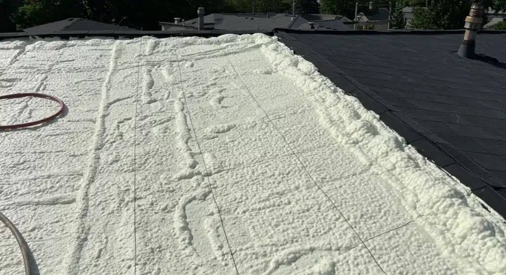spray foam roofing insulation
