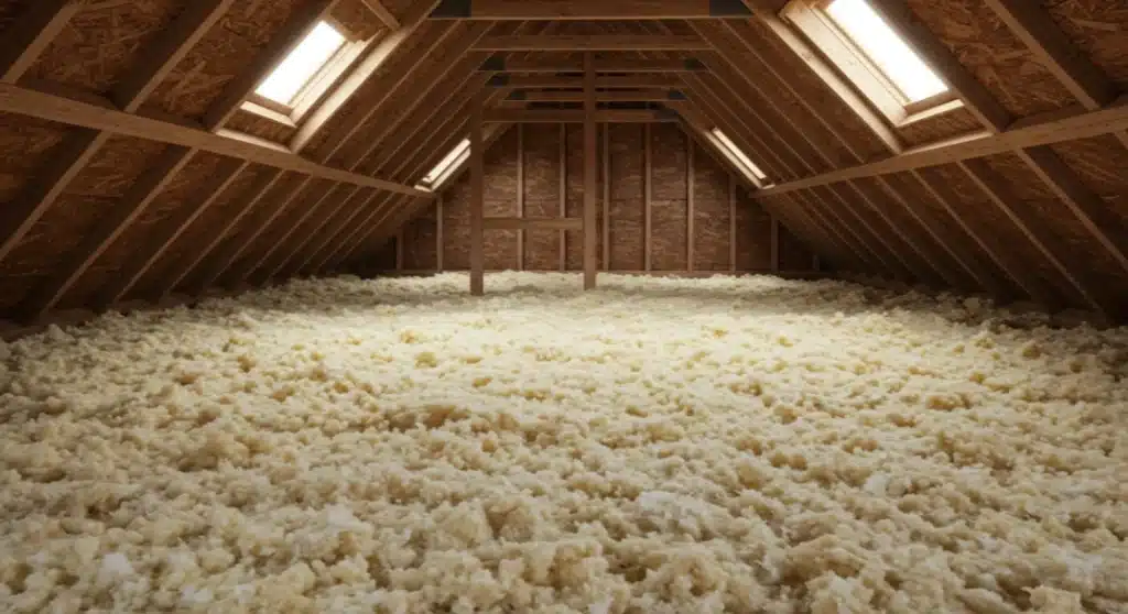 Blown In Insulation Can Prevent Cold Floors in Winter 1