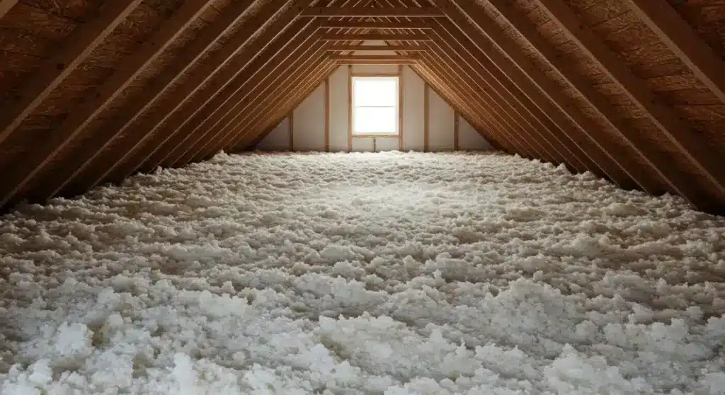 How blown-in insulation protects your plumbing from freezing temps in 2026